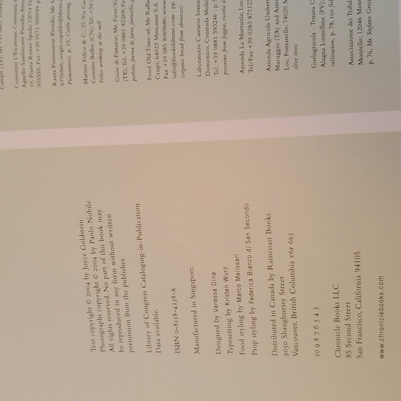 COOKBOOK Italian Slow and Savory Joyce Goldstein 2004 Recipes Hardcover +DJ - Picture 2 of 5